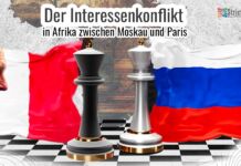Der Interessenkonflikt in Afrika zwischen Moskau und Paris Der Interessenkonflikt in Afrika zwischen Moskau und Paris