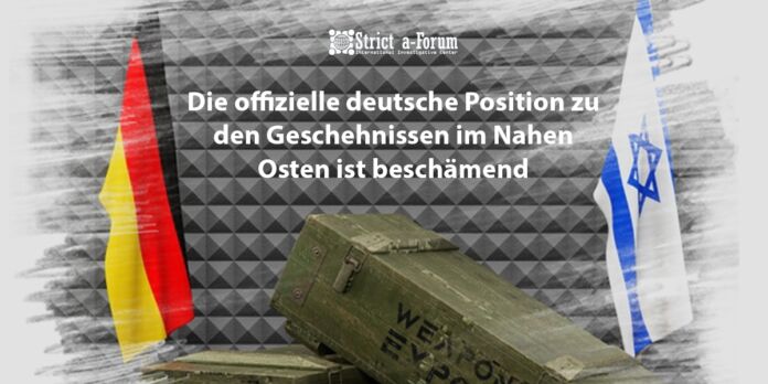 Warum unterstützt die freie Welt, insbesondere Deutschland, dieses israelische Verbrechen gegen Zivilisten in Gaza?
