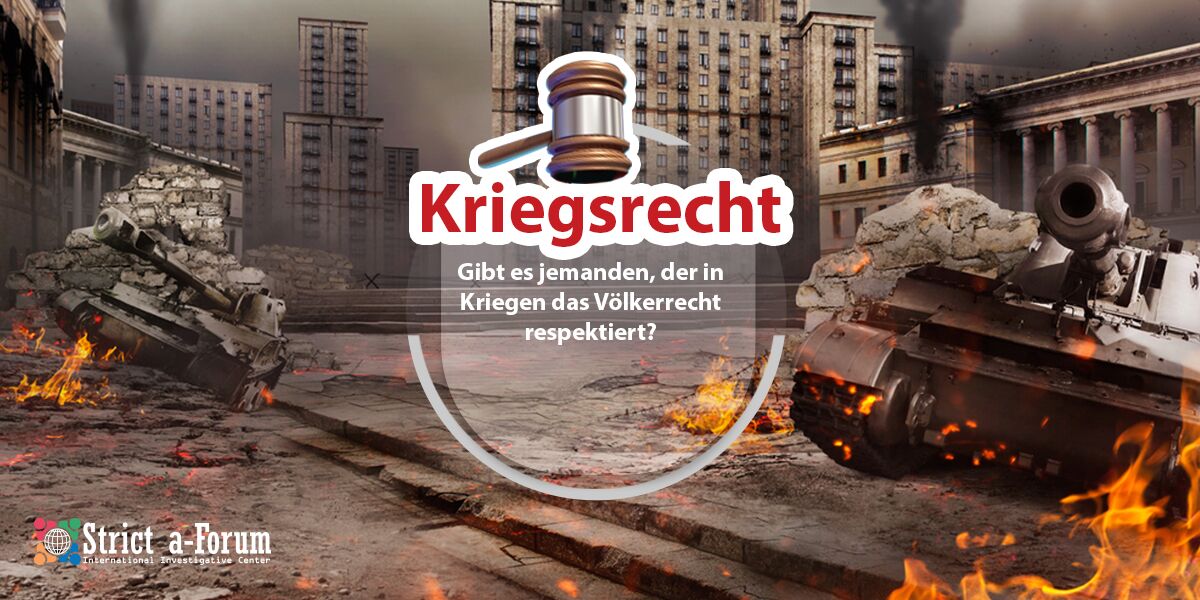 Gibt es jemanden, der in Kriegen das Völkerrecht respektiert?