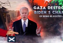 Gaza destroyed Biden’s chances of being re-elected again Gaza destroyed Biden's chances of being re-elected again